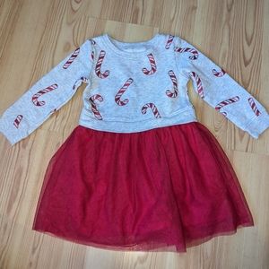 Toddler Christmas Sweatshirt Dress